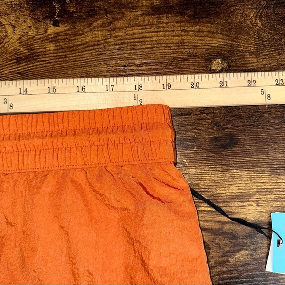 Future Collective Womens Shorts Orange XL Gabriella Karefa-Johnson Nylon Side - Picture 6 of 10